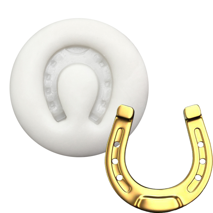 Horseshoe Game Set - 말굽 실리콘 Sugarcraft 금형 초콜릿 컵케익