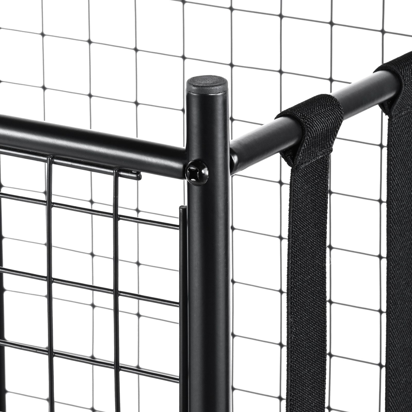 롤링 스포츠 공 보관 카트, 탄성 스트랩이 있는 잠금식 - Sports Equipment Rack 리뷰 및 가격