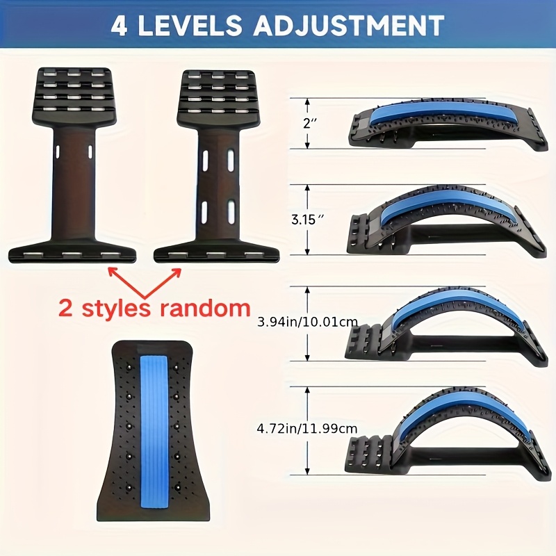 3단계 등 스트레칭 자세 교정기 요추 지지대 사무실 차 - Sports Equipment Names 리뷰 및 가격