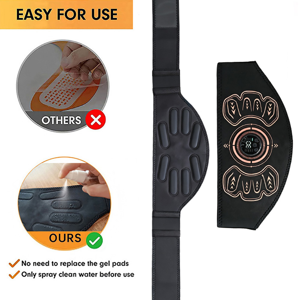 스마트 피트니스 벨트 근육 토너 복근 트레이너 USB  - Sports Equipment Names 리뷰 및 가격