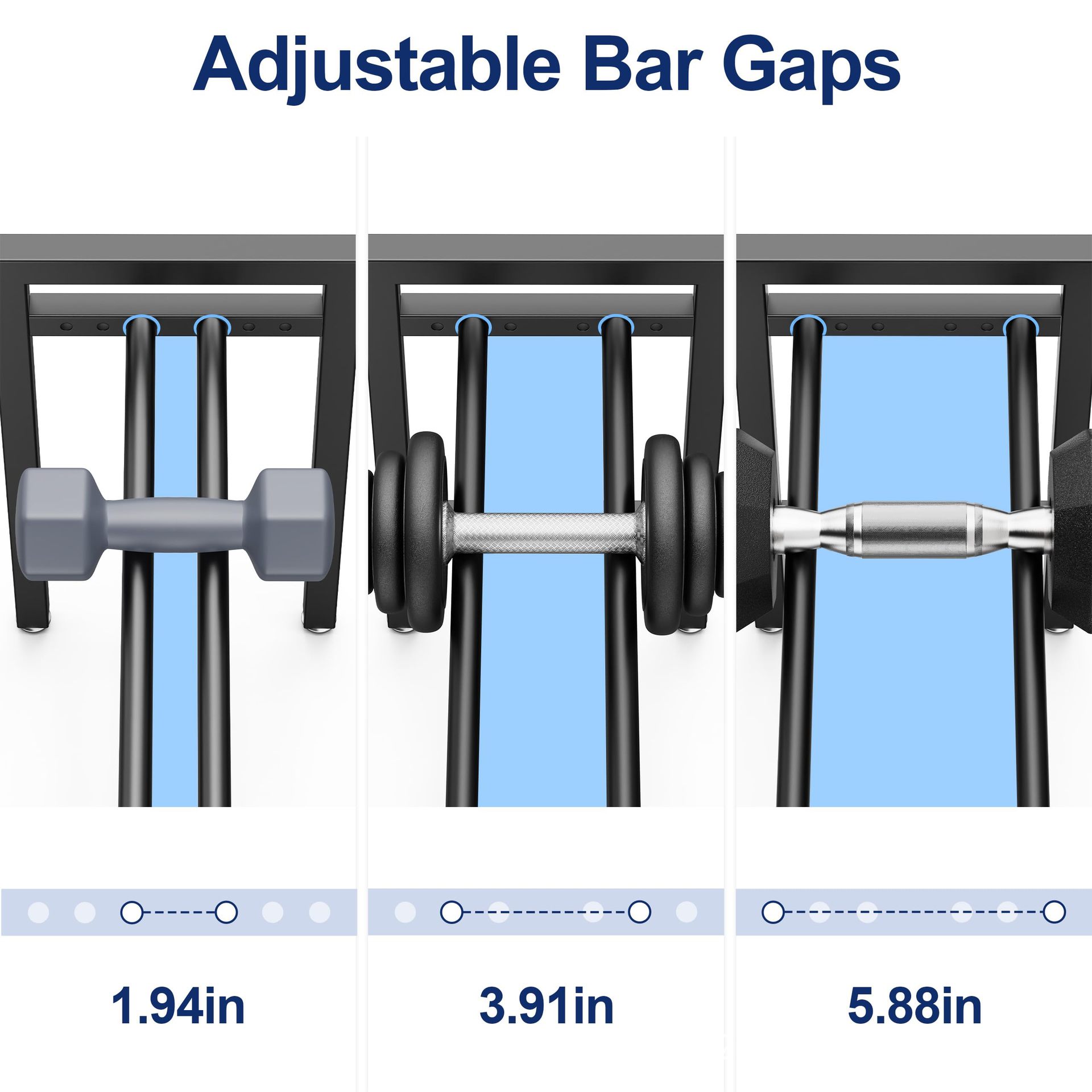 조절 가능한 금속 덤벨 랙, 홈짐용 덤벨 및 케틀벨 보 - Sports Equipment Rack 리뷰 및 가격
