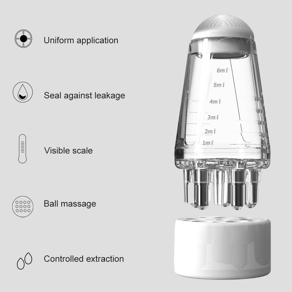 6ml 미니 헤드 마사지 롤러 볼 브러시 두피 애플리케 - Lacrosse Stick Head 리뷰 및 가격