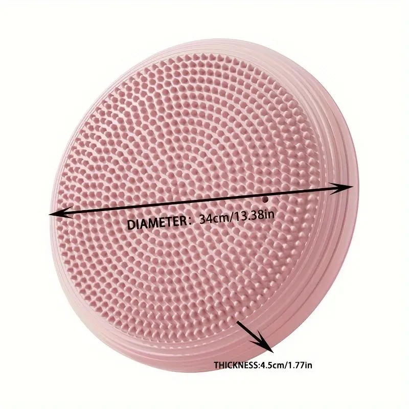 두꺼운 요가 매트 플랫 밸런스 마사지 요가 트레이너 운 - Sports Equipment Names 리뷰 및 가격