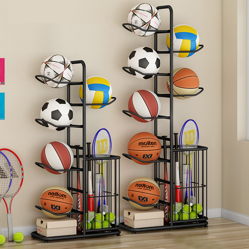 스포츠 공 보관 랙 농구 배드민턴 배구 독립형 스포츠  - Sports Equipment Rack 리뷰 및 가격