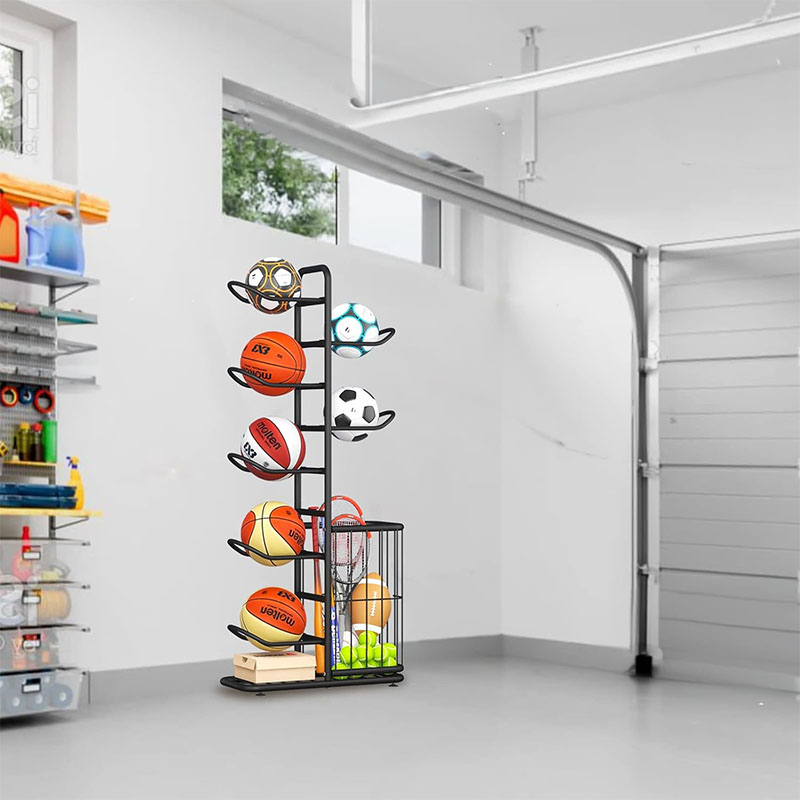 스포츠 공 보관 랙 농구 배드민턴 배구 독립형 스포츠  - Sports Equipment Rack 리뷰 및 가격